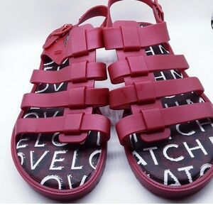 New Melissa LOVE MATCH Gladiator Sandals Size 5